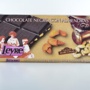 Chocolate negro con almendras 800 gr - Leyre