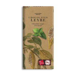 Chocolate negro con menta