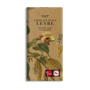Chocolate negro con almendras