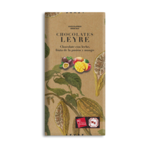 Chocolate con leche, fruta de la pasión y mango – Leyre