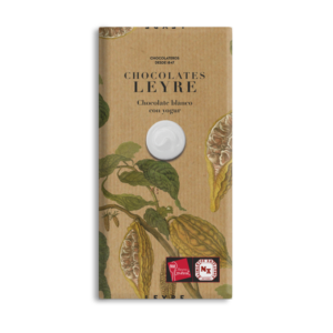 Chocolate blanco con yogur