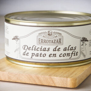 Delicias de alas de pato en confit (Lata 5 Alas)