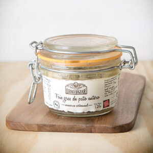 Foie Gras de pato entero. Bocal 120 Gr.