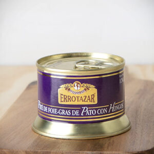 Pate de foie-gras con hongos. lata 130Gr.