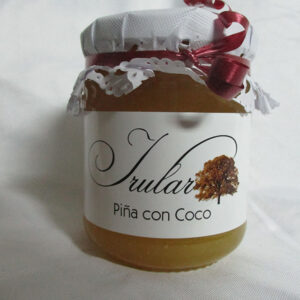 Mermelada de piña con coco